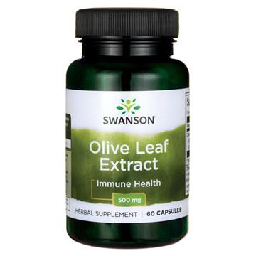 Swanson Olive Leaf- Liść Olwiny 500 Mg 60 K-3316