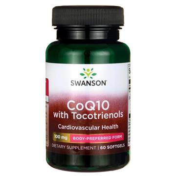 Swanson Koenzym Q10 100 Mg Z Tokotrienolami 10 Mg-3270