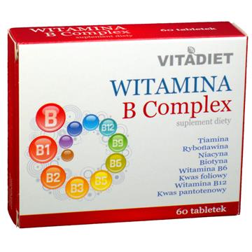 Vitadiet Witamina B Complex 60 Tabl.-5330