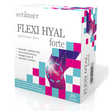 Vitadiet Flexi Hyal Forte 20 Szaszetek X 15 Ml-3705