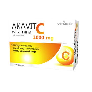 Vitadiet Akavit Witamina C 1000 Mg 60 K Odporność-13354