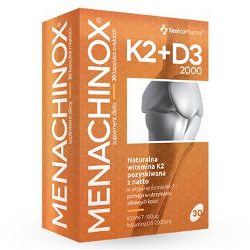 Xenicopharma Menachinox K2+D3 2000 30 Kaps.-19682