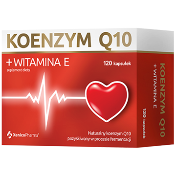 Xenicopharma Koenzym Q10+Witamina E 120 Kap-1567