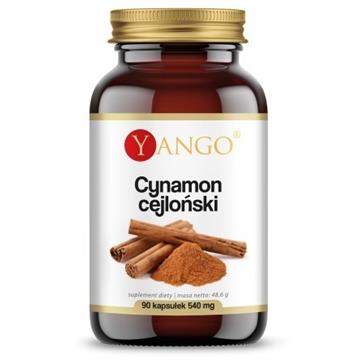 Yango Cynamon cejloński 540 mg 90 kapsułek-10954