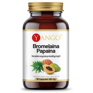 Yango Bromelaina Papaina 490 mg 90 k -11150