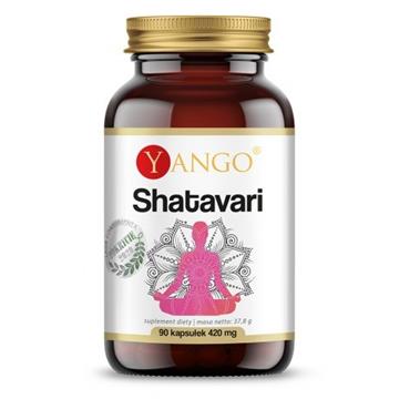 Yango Shatavari 420 mg 90 k układ rozrodczy-9534