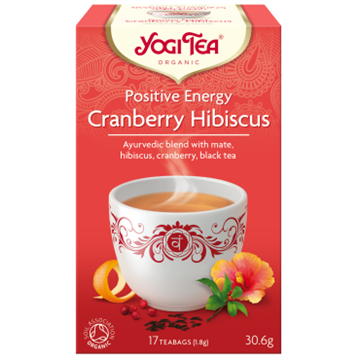 Yogi Tea Herbata Cranberry Hibiscus Bio 17X1,8 G-5974