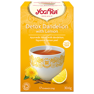 Yogi Tea Herbata Detox Dandelion Lemon Bio 17X1,8G-5961