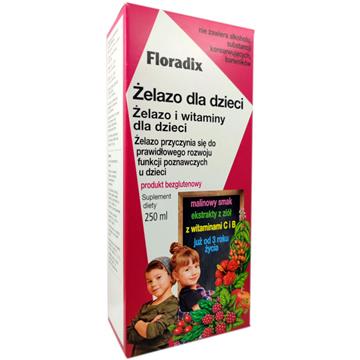 Zioło-Piast Floradix Żelazo dla dzieci 250 ml -16448