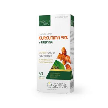 Medica Herbs Kurkumina + piperyna 60 k-20389