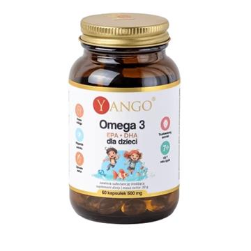 Yango Omega 3 EPA + DHA dla dzieci 60 kapsułek-20394