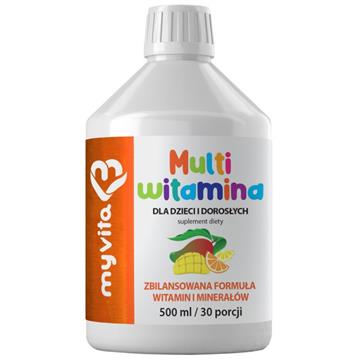 Myvita Multiwitamina dla dzieci i dorosłych 500 ml-20492