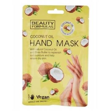 Beauty Formulas Maska na dłonie z olejem kokosowym-20581