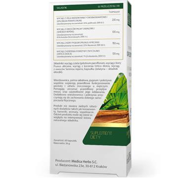 Medica Herbs Wierzbownica Palma Sabałowa 60 k-20643