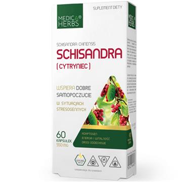 Medica Herbs Schisandra (Cytryniec) 60 k-20626