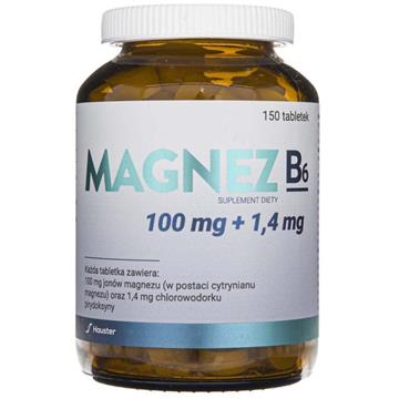 Hauster Magnez 150 tabletek 100 mg + 1,4 mg-20667