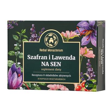 Herbal Monasterium Szafran i Lawenda Na Sen 30 k -20734