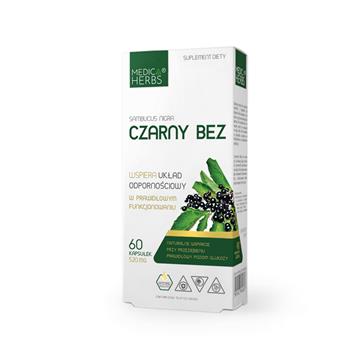 Medica Herbs Czarny Bez 520 mg 60 kap-20766