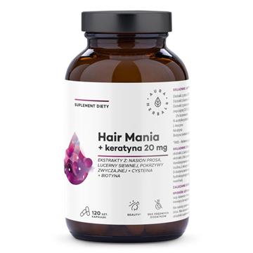 Aura Herbals Hair Mania + keratyna 20 mg 120 k-20820