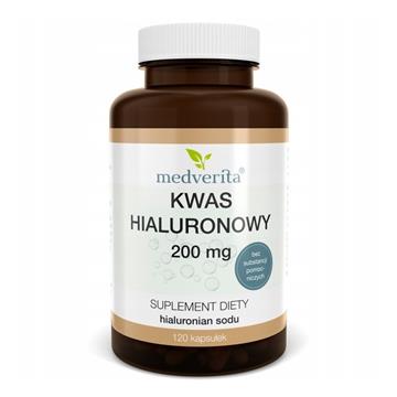 Medverita Kwas Hialuronowy 200 mg  120 kap-20888
