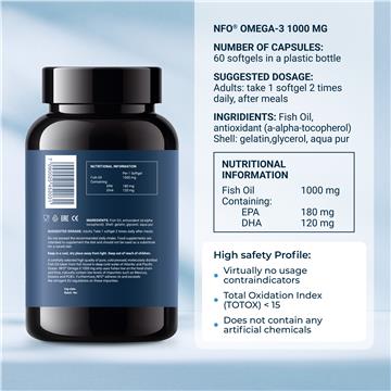 NFO Omega 3 100 mg 60 kapsułek-20915