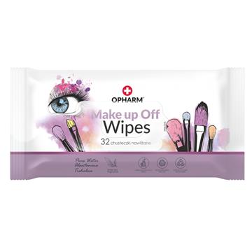 Opharm MAKE UP OFF WIPES 32 SZT.-21245