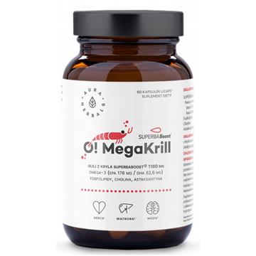 Aura Herbals O! MegaKrill 1180 mg 60 k-20969