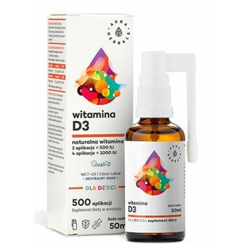 Aura Herbals Witamina D3 dla dzieci 50 ml MCT-16891