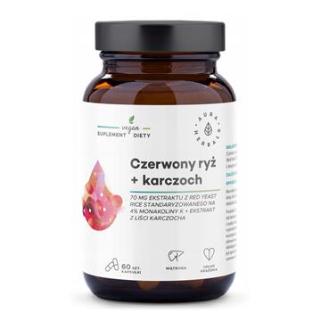 Aura Herbals Czerwony Ryż + Karczoch 60 k-16154