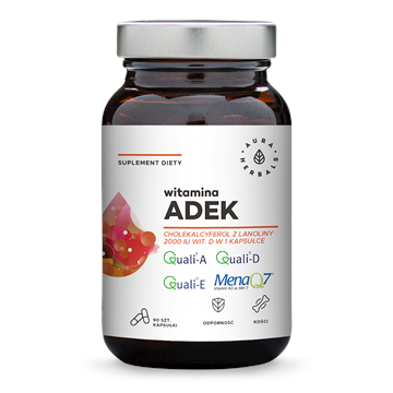 Aura Herbals Witamina ADEK 90 kapsułek odporność-10659