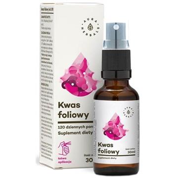 Aura Herbals Kwas Foliowy 30 Ml ciąża-941