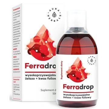 Aura Herbals Ferradrop 500Ml Przy Niedoborze Żelaz-1172