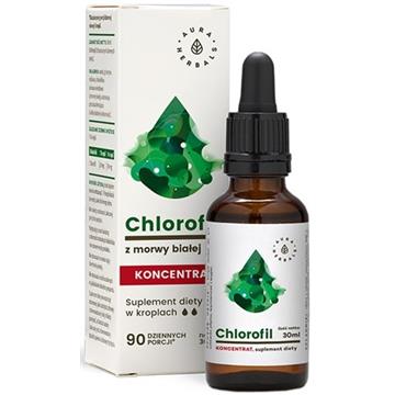 Aura Herbals Chlorofil Z Morwy Białej 30Ml-5452