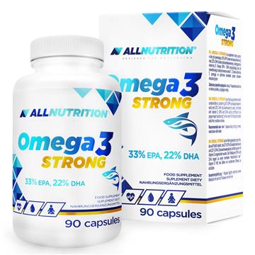 Allnutrition Omega 3 strong 90 kap wzrok-9744