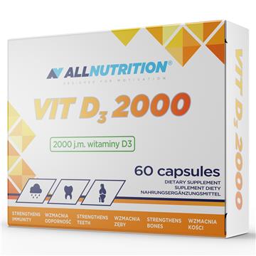 Allnutrition Witamina D3 2000 60 k odporność-8941