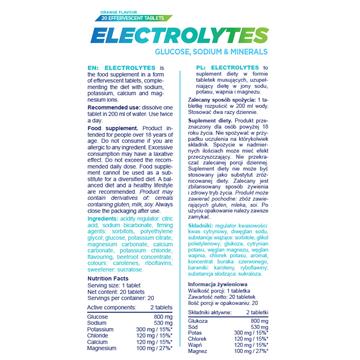 Allnutrition Elektrolity 20 tabletek Orange-12790