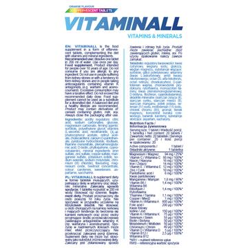 Allnutrition Vitaminal tabletki musujące 20 tab -13934