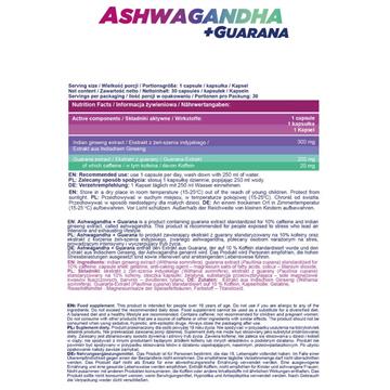 Allnutrition Ashwagandha + Gurana 30 kap-13931