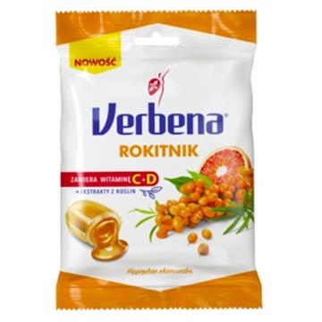 Verbena Rokitnik cukierki ziołowe 60g-18020