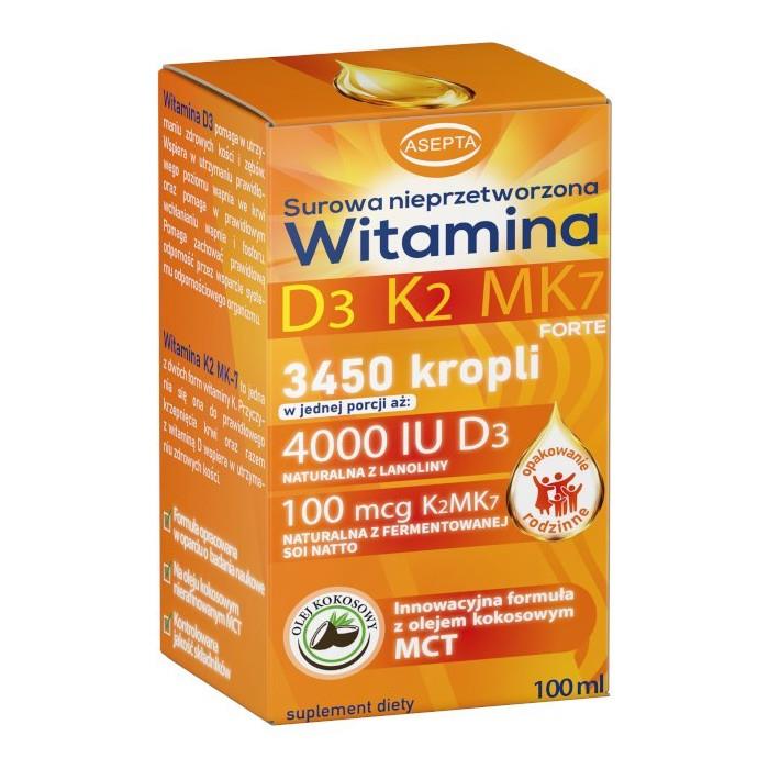 Asepta Witamina D3K2MK7 100 ml-20451