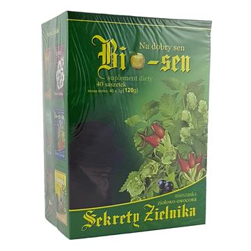 Asz Sekrety Zielnika Bio-Sen 40X3G Sen, Nerwy-7095