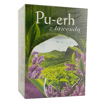 Asz Herbata Pu-Erh Z Lawendą 40X2,2G-7086