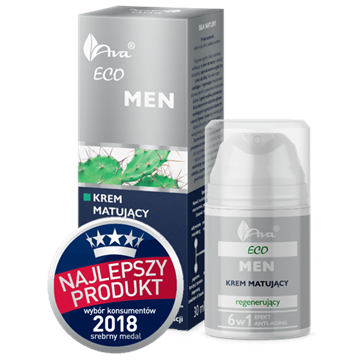 AVA Eco Men Krem Matująco Regenerujący 50ml-11059