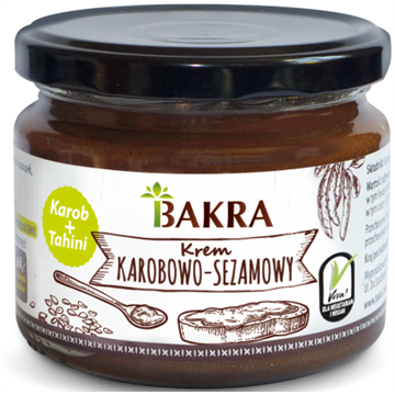 Bakra Krem Karobowo-Sezamowy 300G-5758