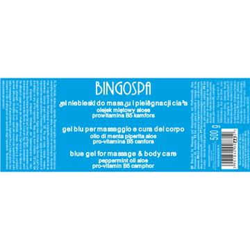 Bingospa Żel Niebieski do masażu 500 g-16416