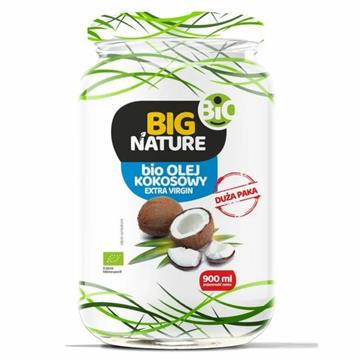 Big Nature Olej kokosowy extra virgin BIO 900 ml -18429