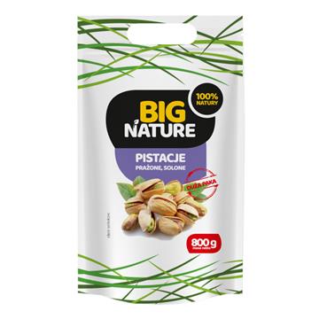 Big Nature Pistacje prażone solone  800 gr-21398