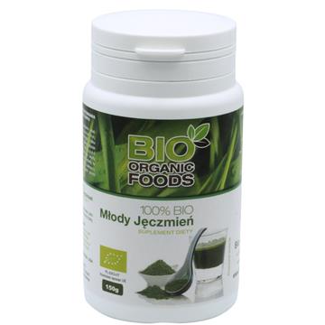 BIO ORGANIC FOOD 100% BIO MŁODY JĘCZMIEŃ 150 G -19502