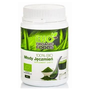 BIO ORGANIC FOOD 100% BIO MŁODY JĘCZMIEŃ 300 G -19504