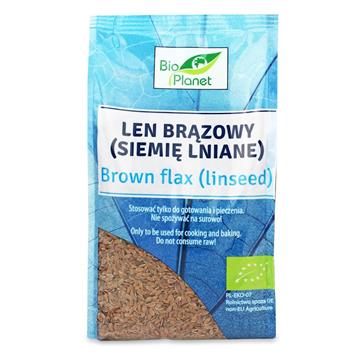 BIO PLANET Len brązowy (siemię lniane) BIO 400g-21498